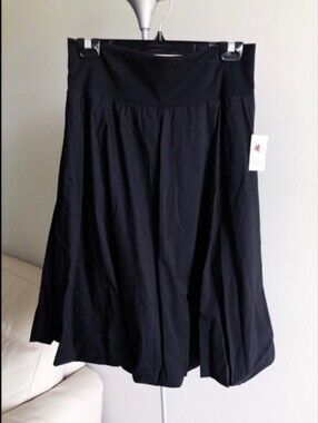 BNWT - Zoe - (Size L) Black Women's Midi Skirt